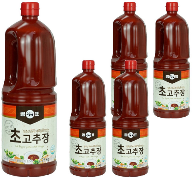 Gompyo 초고추장, 2.25kg, 5개