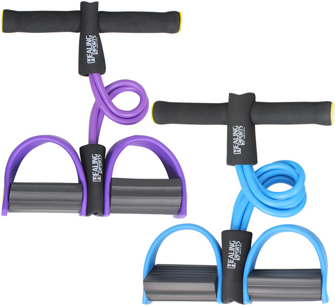 고무나라 전신 튜빙밴드 세트, 2선 퍼플 + 4선 블루, 1세트