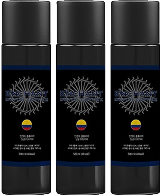 인챈트 콜롬비아 싱글 더치커피, 500ml, 1개입, 3개