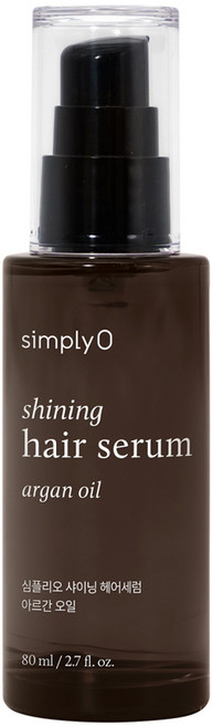 심플리오 샤이닝 헤어세럼, 80ml, 1개