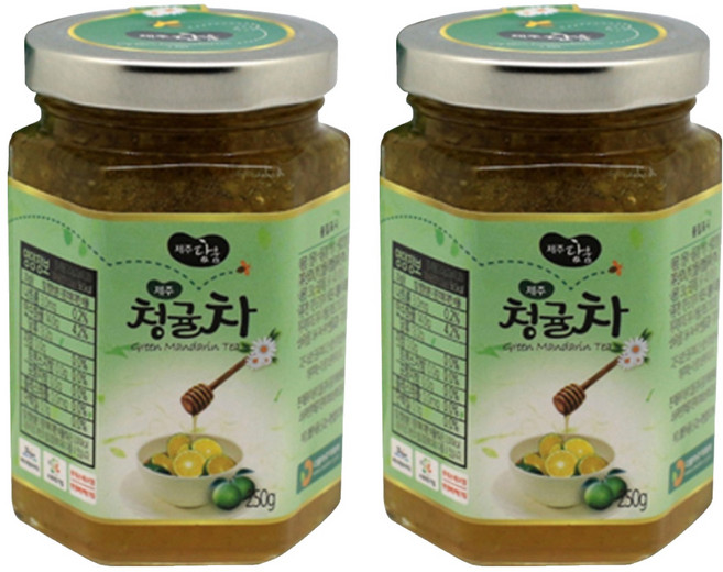 제주담움 청귤차, 1개입, 2개, 250g