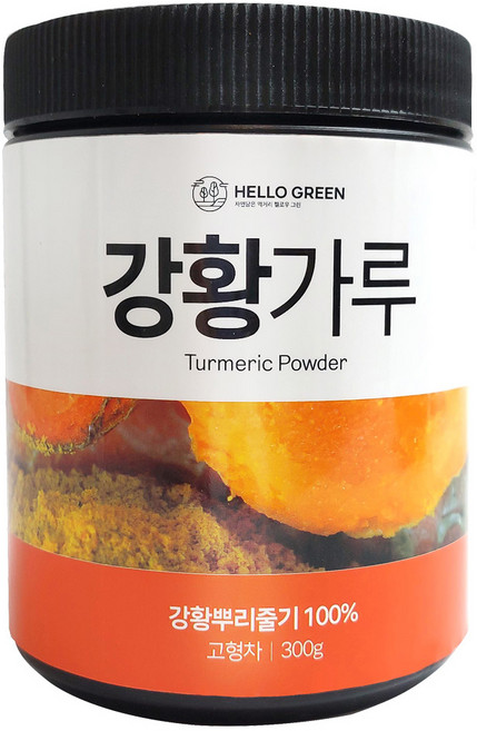헬로우 그린 강황가루, 300g, 1개