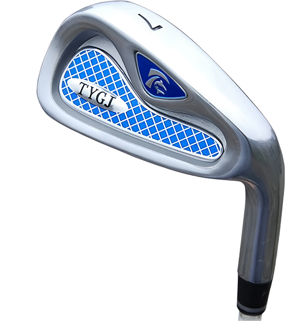 LOTUS TTYGJ 男款鐵桿高爾夫球杆 鋼桿身 7號, S/R, 62度