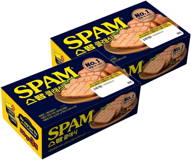 스팸 클래식, 200g, 6개