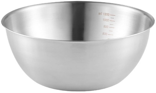 다온키친 스텐 눈금 계량 믹싱볼, 1개, 단품