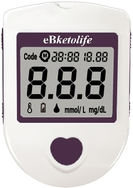 eBmonitor 醫必 暐世 血酮測試儀套組 未滅菌 附試紙 10片, 1組