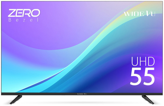 와이드뷰 4K UHD LED 고화질 TV, 139cm(55인치), EKW55UT1, 무타공 벽걸이형(추가비용발생), 방문설치