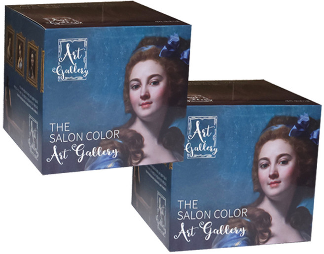 아트갤러리 더 살롱 컬러 염색제, 아트초코브라운, 2개