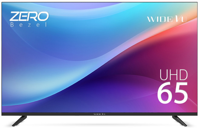 와이드뷰 4K UHD LED 고화질 TV, 165cm(65인치), EKW65UT1, 무타공 벽걸이형(추가비용발생), 방문설치