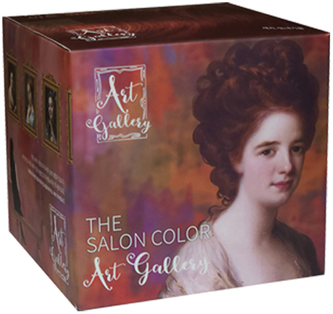 아트갤러리 더 살롱 컬러 염색제, 아트 와인  브라운, 1개