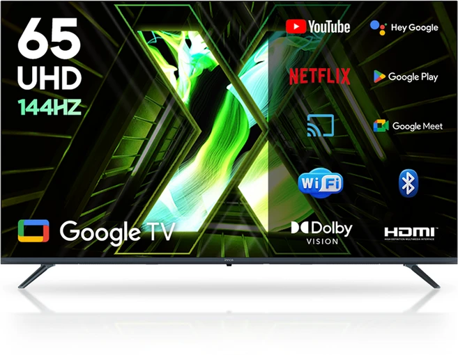 이노스 4K UHD LED TV • 165.1cm(65인치) • 스마트 TV • 무타공 벽걸이형(추가비용발생) • 방문설치