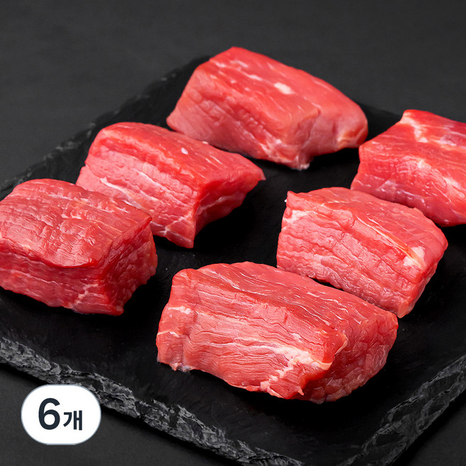 미트엔조이 호주산 소고기 홍두깨살 장조림용 (냉장), 400g, 6개