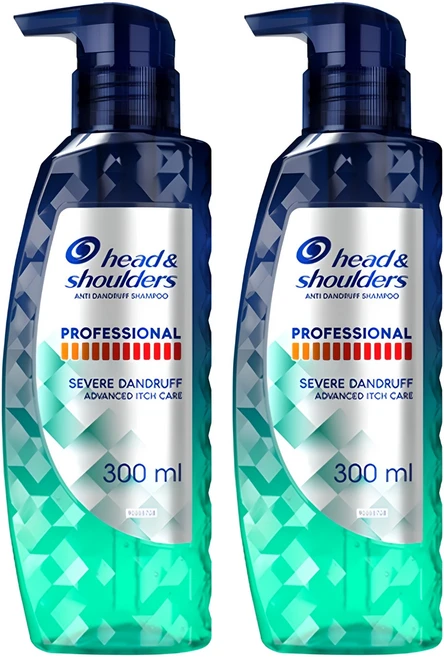헤드앤숄더 프로페셔널 가려운 두피 케어 샴푸, 300ml, 2개 - 쿠팡