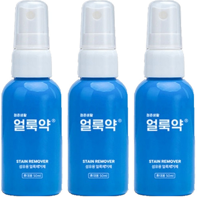 청춘생활 얼룩약 플러스, 3개, 50ml