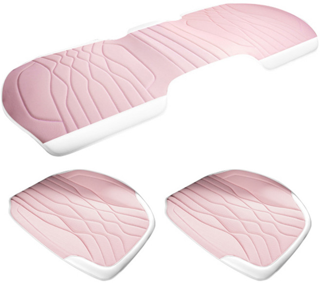 순잠 썸머 컬러풀 카시트 방석세트, 핑크, 1세트