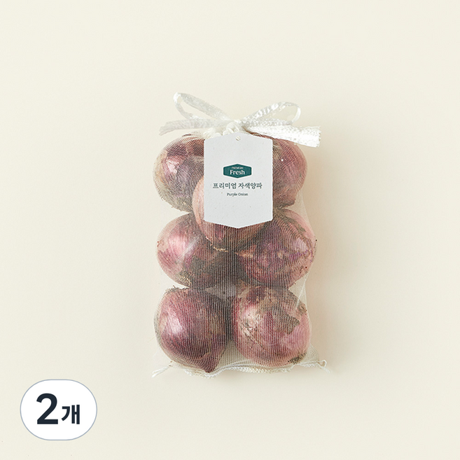 프리미엄 자색양파, 1.5kg, 2개
