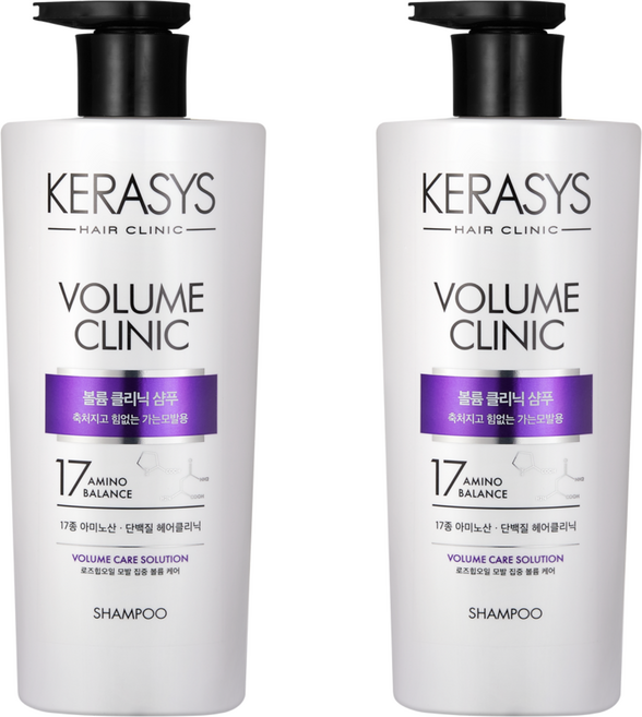 케라시스 볼륨 클리닉 단백질 샴푸, 750ml, 2개
