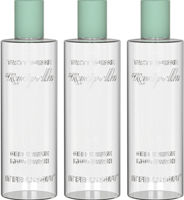 루치펠로 그린웨이브 가글, 3개, 500ml