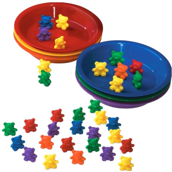 러닝리소스 아기곰 분류 세트, 1세트