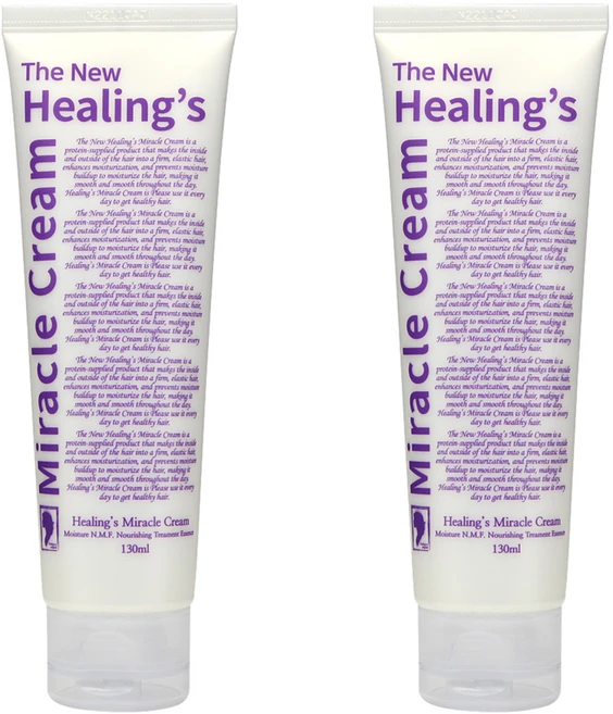 모에타 더 뉴 힐링스 미라클 헤어 크림, 130ml, 2개 - 쿠팡