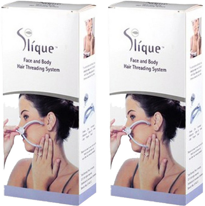 얼굴솜털제거기 솜털제모 피부미용 관리, 2개