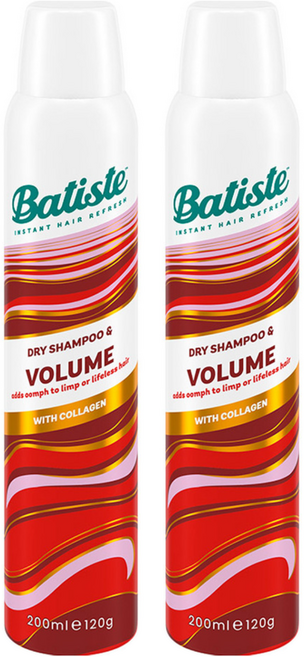 바티스트 드라이 샴푸 볼륨 HB, 200ml, 2개