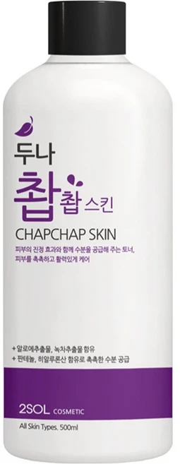 2SOL 촵촵 스킨, 1개, 500ml - 쿠팡
