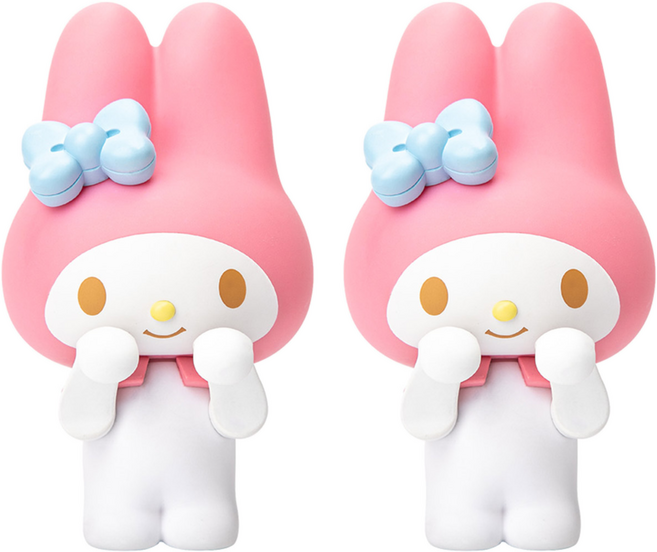 로이체 산리오 모니터 걸이 피규어 방향제 마이멜로디 SAN-MAF-A-MM 본품, 8ml, 2개, 스위트 플라워