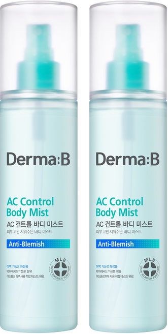 더마비 AC 컨트롤 바디 미스트, 200ml, 2개