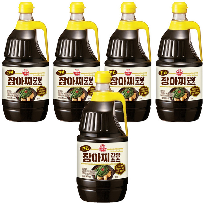오뚜기 간편 장아찌 소스, 2kg, 5개
