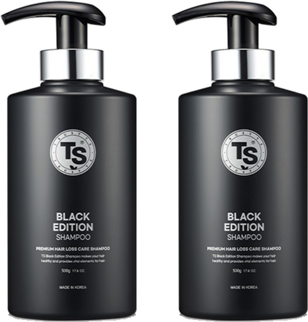 TRUST TS Black Edition 洗髮精, 2個, 500g