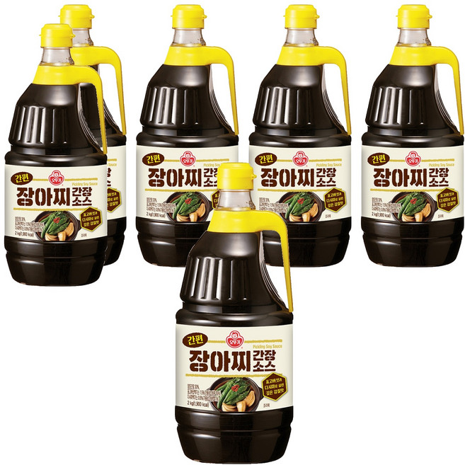 오뚜기 간편 장아찌 소스, 2kg, 6개
