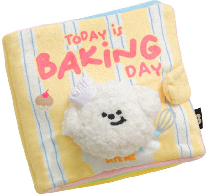 바잇미 강아지 베이킹데이 노즈워크 플레이북 장난감, 베이지, 1개