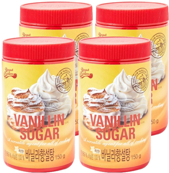 브레드가든 착한 바닐라설탕, 150g, 4개