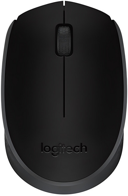 로지텍 무선마우스, M170, 블랙