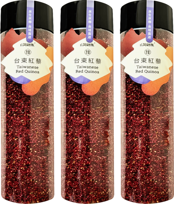 山海經脈 鳥兒歡唱 紅藜籽實, 150g, 3罐