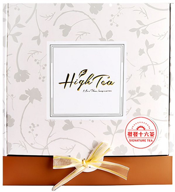 High Tea 伂橙 發發十六茶禮盒, 1個, 南非國寶茶+百香菊國寶茶+南非綠國寶茶+焦糖蘋果風味國寶茶+黑豆穀物茶+洋甘菊薄荷茶+舒活紫蘇草本茶+黃金蕎麥茶+女兒紅茶+黃金蕎麥綠茶+焙香烏龍茶+清香烏龍茶+夏綠蒂花果精靈紅茶(花果風味)+金麥蜂釀香綠茶+蘋果洋甘菊綠茶+白桃烏龍綠茶