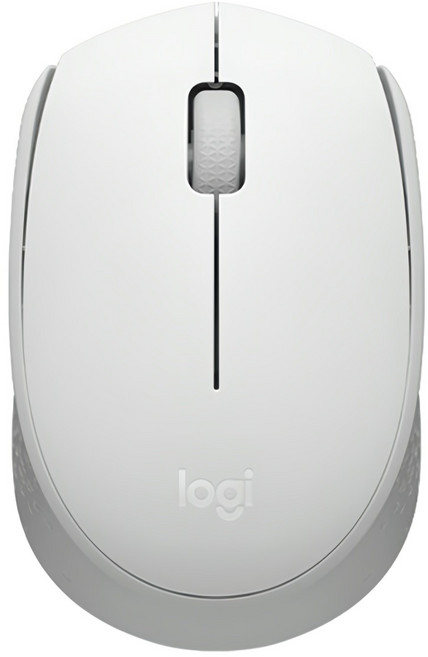로지텍 무선마우스, M170, 오프 화이트