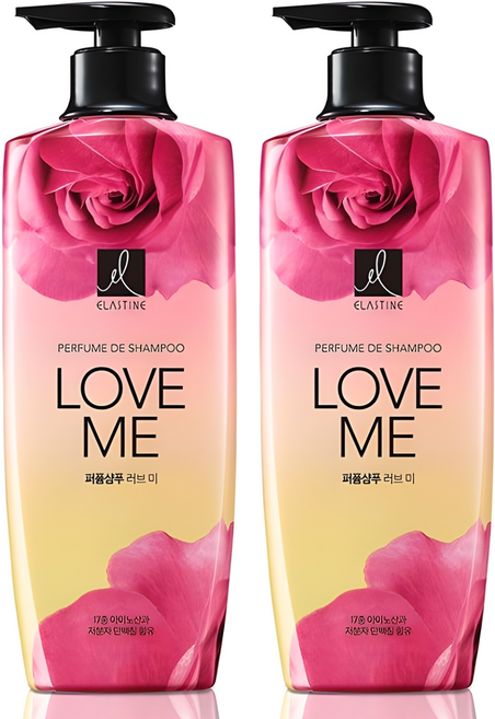 엘라스틴 퍼퓸 샴푸 러브 미, 400ml, 2개