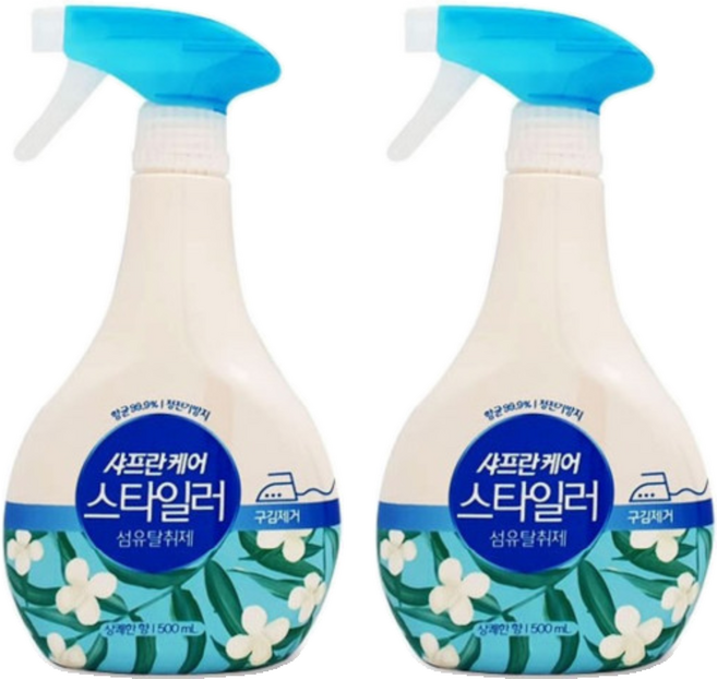 샤프란 케어 스타일러 섬유탈취제 상쾌한향, 500ml, 2개