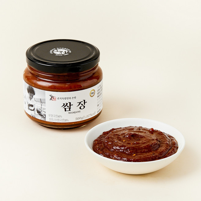 권기옥 명인 웃말 쌈장, 500g, 1개
