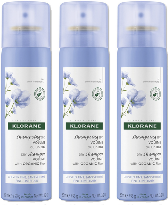 클로란 볼륨 드라이샴푸 플렉스향, 150ml, 3개