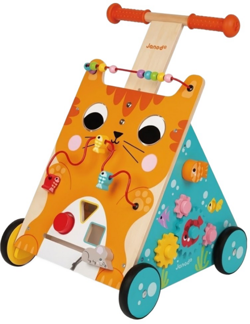 法國 Janod 平衡學步系列 多功能咪咪學步車, 1台