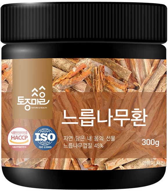 토종마을 국산 느릅나무환, 1개, 300g