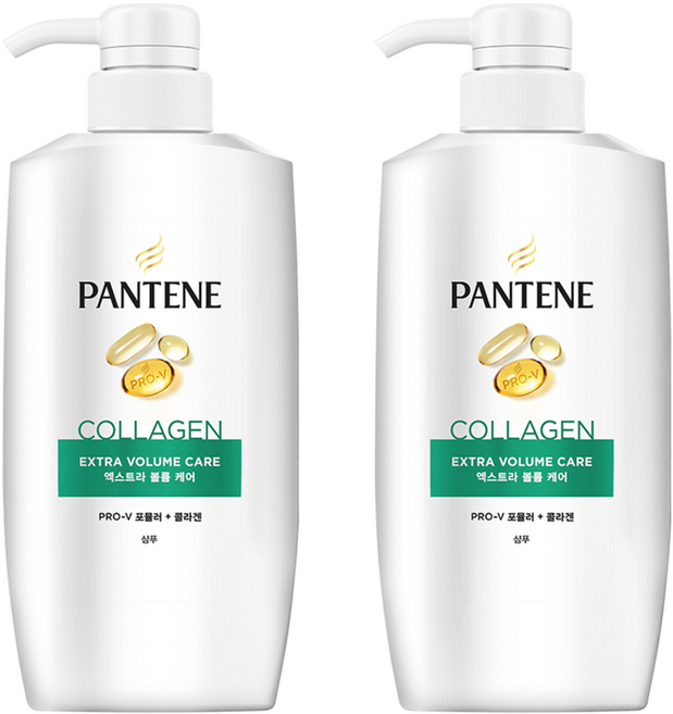 팬틴 엑스트라 볼륨 케어 샴푸 프루티 플로럴 향, 750ml, 2개