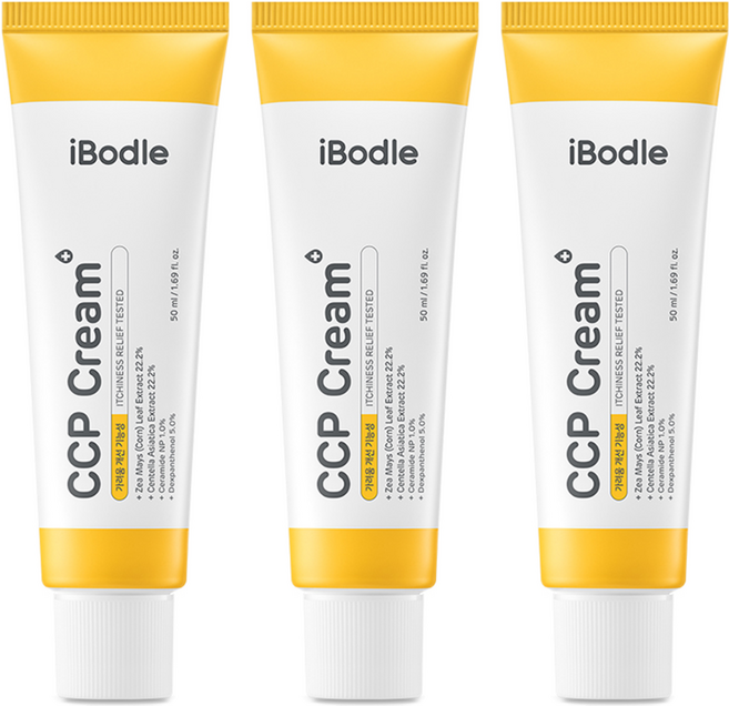 아이보들 씨씨피 유아 크림, 50ml, 3개