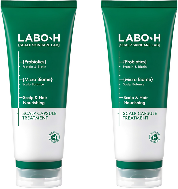 라보에이치 스칼프 캡슐 헤어 트리트먼트, 220ml, 2개