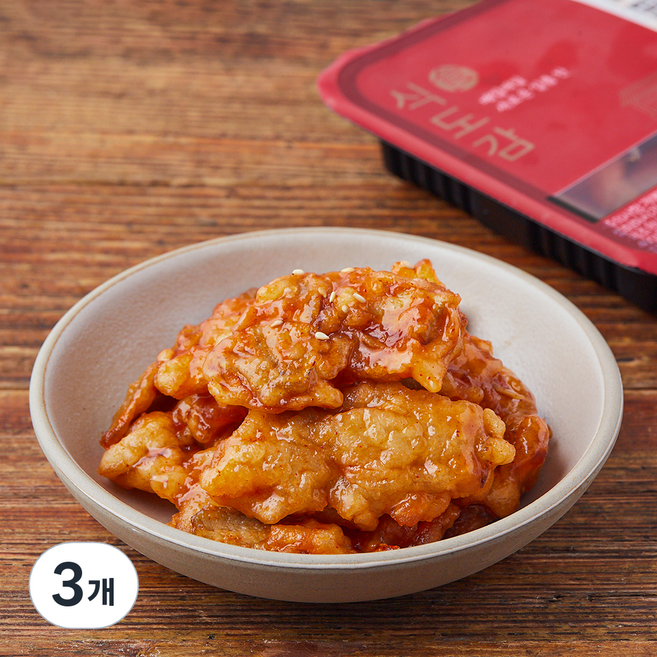 식도감 유자청 우엉강정, 120g, 3개