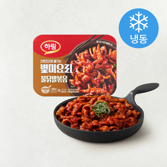 하림 별미요리 불닭발볶음 (냉동), 300g, 1개