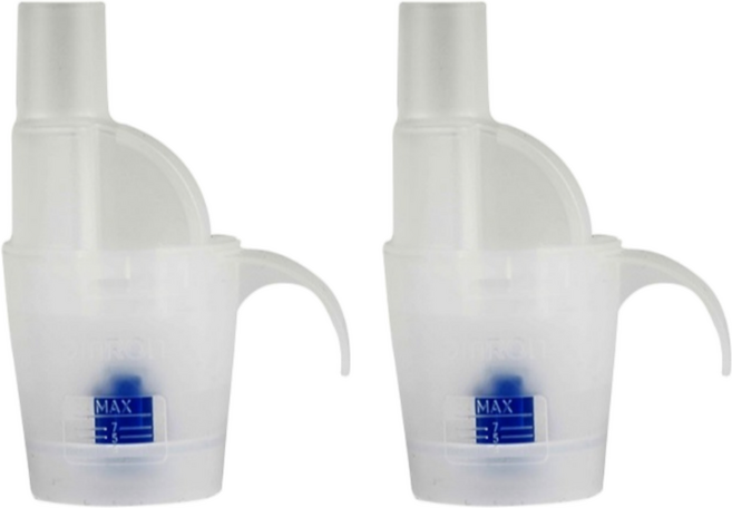 오므론 NE-C803 네블라이저 전용 약액병 NEB-NK-83KA, 2개